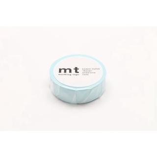 mt masking tape pastel powder blue (MT01P307) / เทปตกแต่งวาชิ สี pastel powder blue แบรนด์ mt masking tape ประเทศญี่ปุ่น