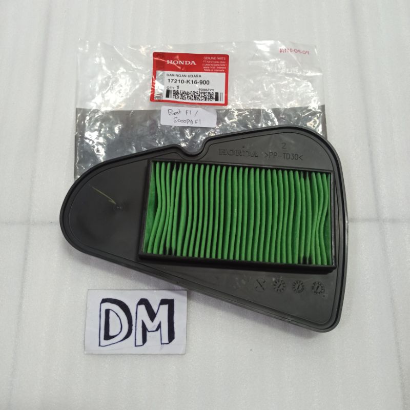 กรองแอร์ Honda Beat FI Scoopy FI 17210-K16-900 แท้
