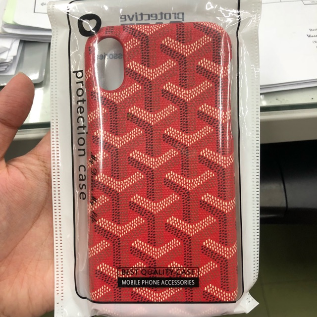 เคส Iphonex Goyard สีแดง