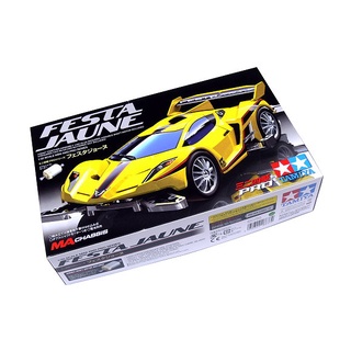 โมเดลรถมินิ4WD Tamiya Mini4WD 1/32 TA18637 FESTA JAUNE (MA)