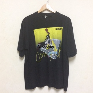 เสื้อเชิ้ต หนังกลับ สไตล์วินเทจ 90S Rockbrtipopindieukmusicpopshogaze