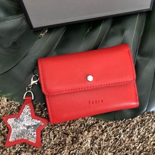 Pedro short wallet bag 2018 สีแดง