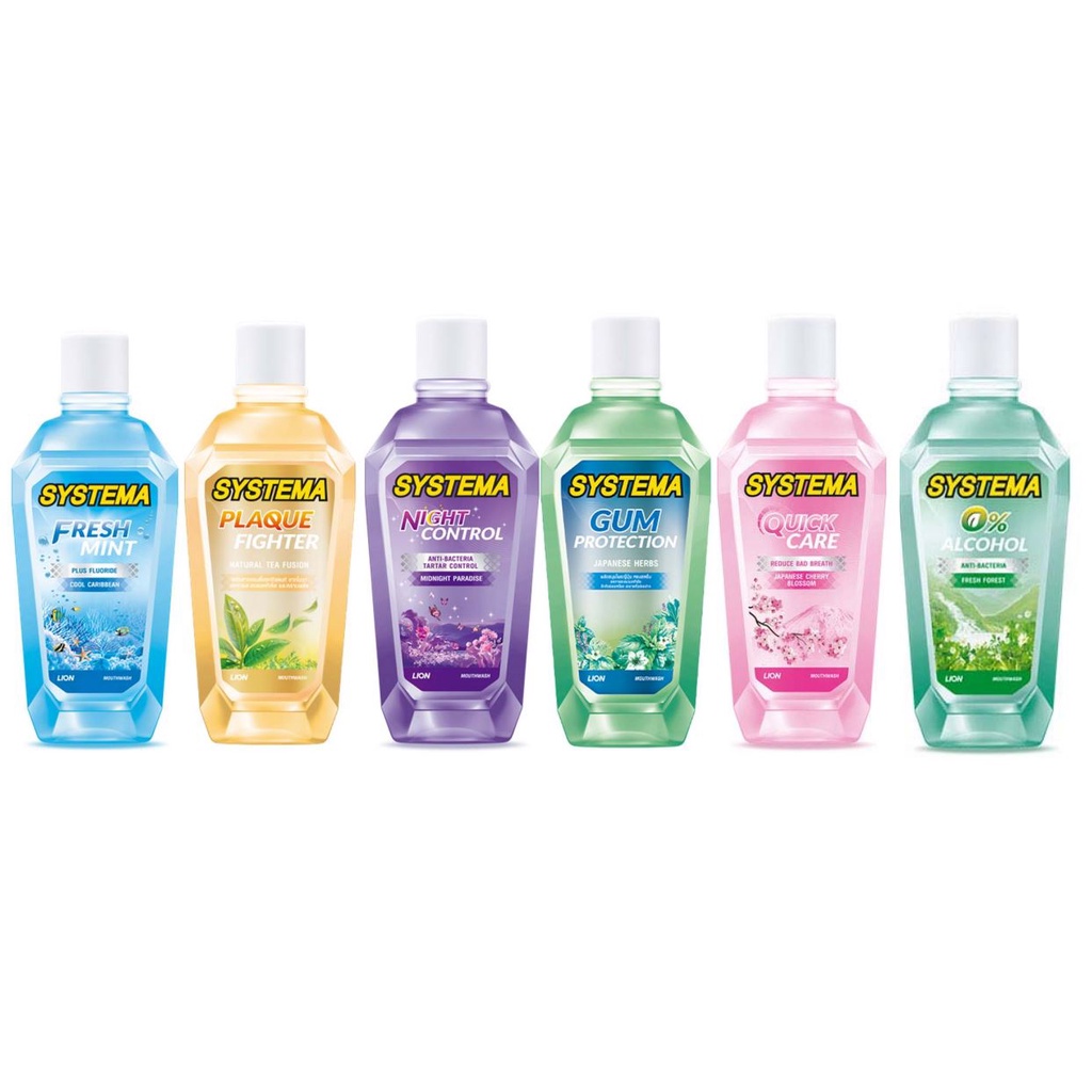 น้ำยาบ้วนปาก ซิสเท็มมา 500ml. Systema Mouthwash