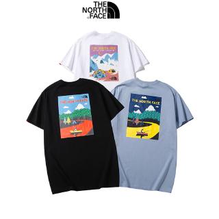 เสื้อยืดที่คุณต้องการเสื้อยืดผู้ชายTHE NORTH FACE เสื้อยืด แขนสั้น แฟชั่นลำลอง สำหรับผู้ชาย และผู้หญิงขนาดเต็มS-5XL