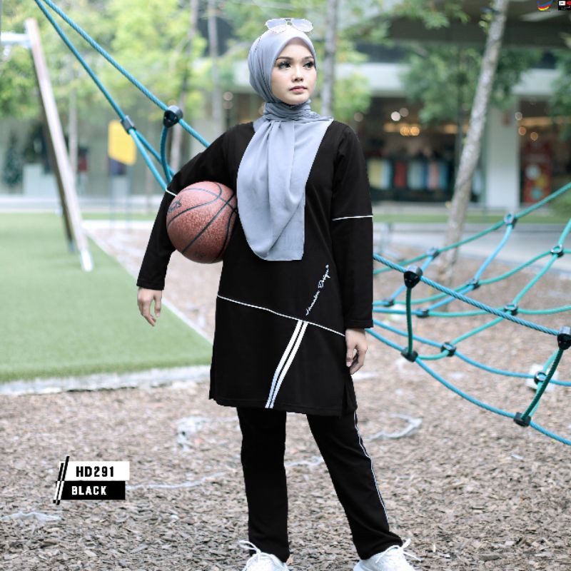 เสื้อยืดมุสลิม Humaira Eliza dah Humida ELIYA
