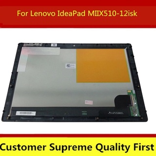original FOR LENOVO MIIX 510-12IKB 12-ISK 80XE for miix 510 LCD LED Display Touch Screen Digitizer Assembly Replacement