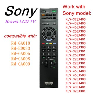 ใหม่ RM-GA019 รีโมทสําหรับ Sony Bravia TV รีโมทคอนโทรล RM-ED…