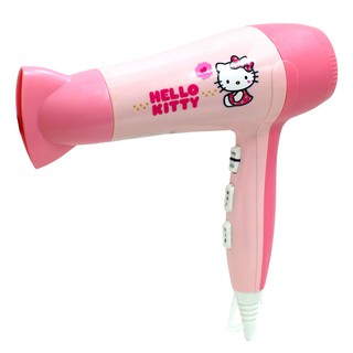 GALAXY ไดร์เป่าผมไฟฟ้าลายคิตตี้  Hello Kitty 1800 W รุ่น HR-1802 ลิขสิทธิ์แท้ ไดร์เป่าผม ไดร์