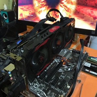 rx570 4g red devill.