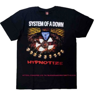 คอตต้อนคอกลม△❈เสื้อยืดวง system of a downS-5XL