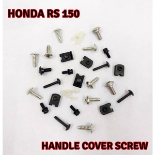 ชุดฝาครอบสกรูมือจับยาง สําหรับ HONDA RS150 RS150R HCS