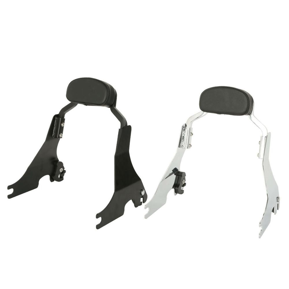 ปรับโฉม&Motorcycle Short Passenger Backrest Sissy Bar For Harley