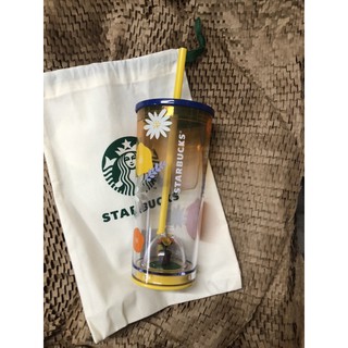 Starbucks แก้ว Botanical Cold Cup 18oz. แท้