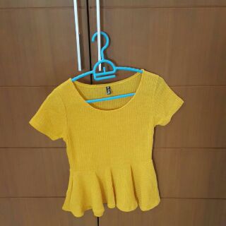 เสื้อยืดสีเหลืองmustard (ใหม่)