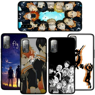 OPPO Realme C2 C3 C11 6i 6 5 5S 5I 3 Pro RealmeC3 RealmeC2 Silicone Phone Case Soft Casing H47 Haikyuu Attacks Anime volleyball