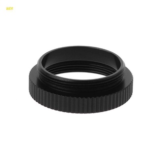 WER 5MM Metal C to CS Mount Lens Adapter Converter Ring Extension Tube for CCTV Security Camera Accessories