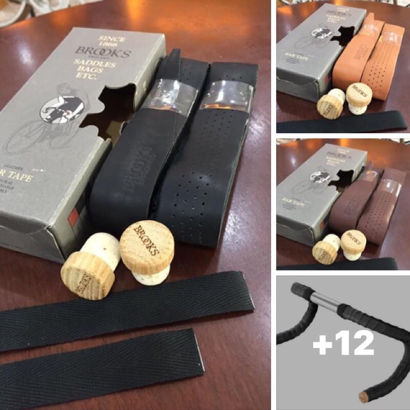BROOKS ENGLAND: ผ้าพันแฮนด์หนัง BROOKS LEATHER BAR TAPE