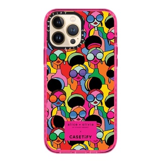 Casetify Alice+Olivia x CASETiFY Rainbow Stace Face Impact Case (Pre-Order)