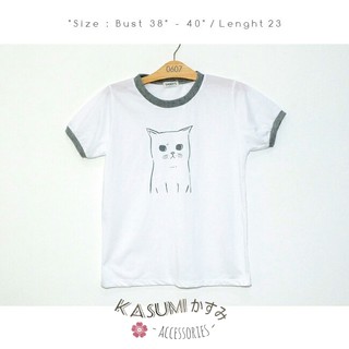 เสื้อแขนสั้น kasumi かすみ 🐇🌸