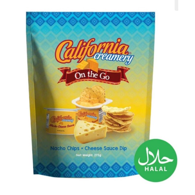 California Creamery On-The-Go Nacho Cheese Sauce & Nacho Chips273g