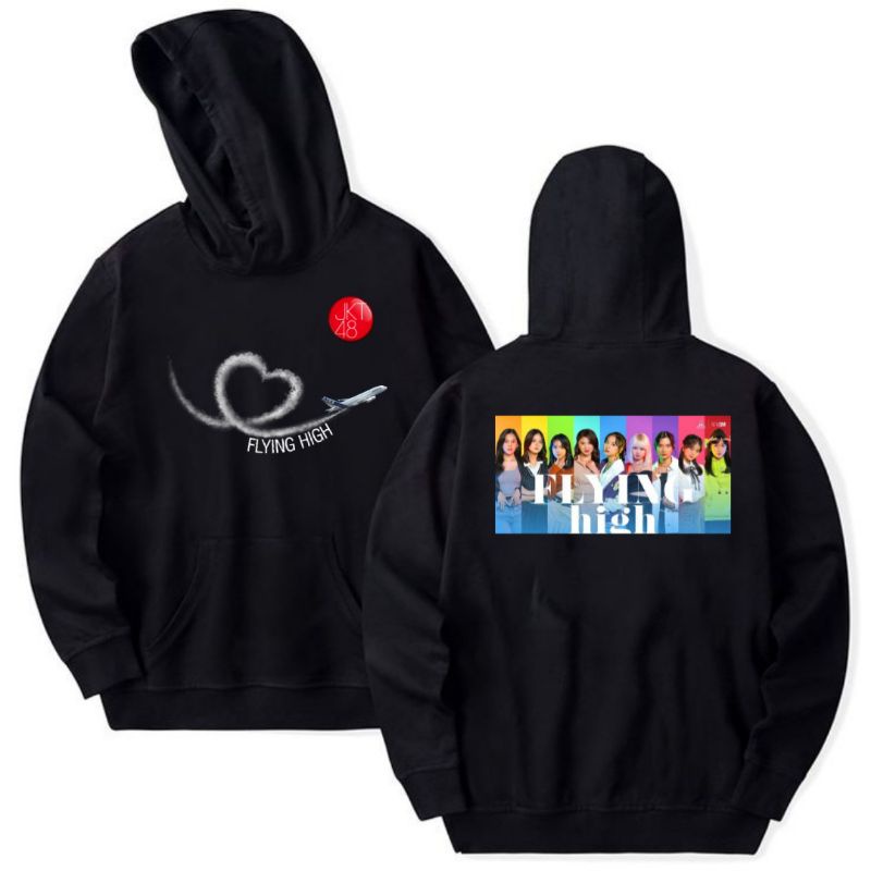 ใหม่ล่าสุด JKT48 MEMBER FLYING เสื้อแจ็คเก็ตสเวตเตอร์มีฮู้ดสูง