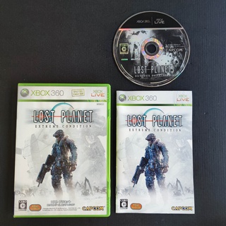 LOST PLANET EXTREME CONDITION แผ่นแท้ XBOX 360 JP ใช้งานได้ปกติ