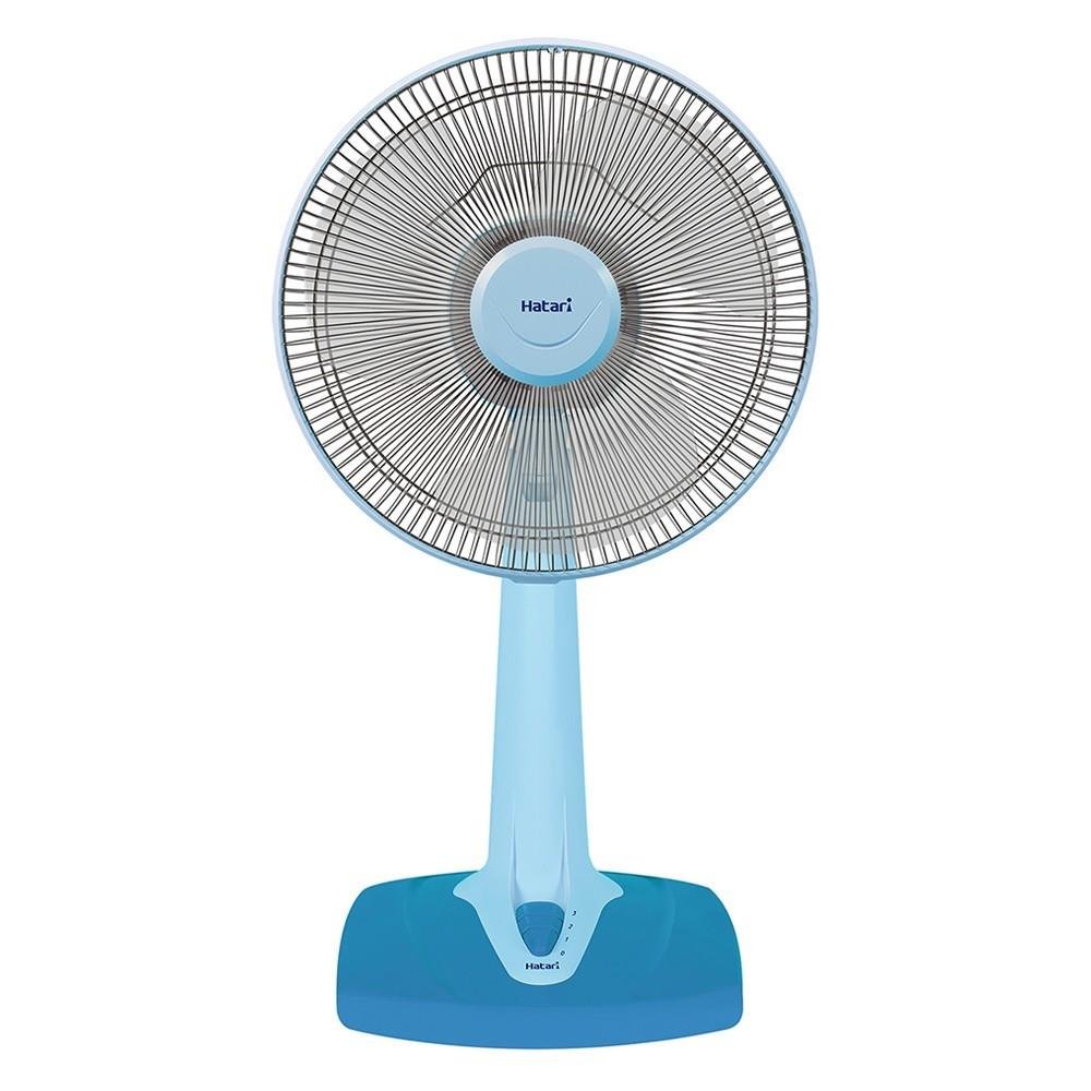 พัดลมตั้งโต๊ะ 12 นิ้ว HATARI T12M1 สีฟ้า