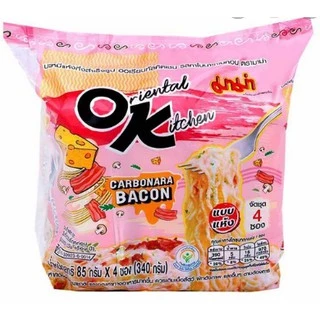 มาม่าออเรียลทัลคิทเช่น บะหมี่กึ่งสำเร็จร 85กรัม แพค4ซอง