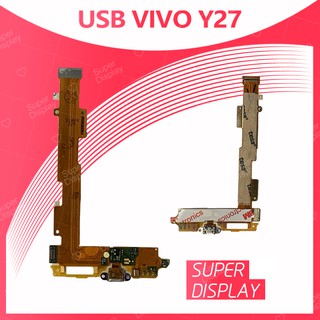 VIVO Y27 อะไหล่สายแพรตูดชาร์จ แพรก้นชาร์จ Charging Connector Port Flex Cable（ได้1ชิ้นค่ะ)  Super Display