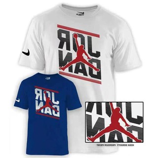 เสื้อเชิ้ตลาย Nike Jordan สําหรับผู้ชายเสื้อขาสั้นผู้ชายสีขาวรอบปี 2021 HLUU Xwj