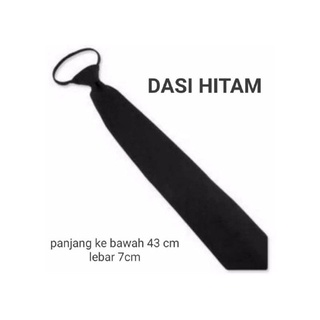 Hitam พร้อมส่ง (TIE) สีดําล้วน TIE Work TIE School TIE Men Women Training TIE Tiedye TIE Inauguration TIE ASN TIE