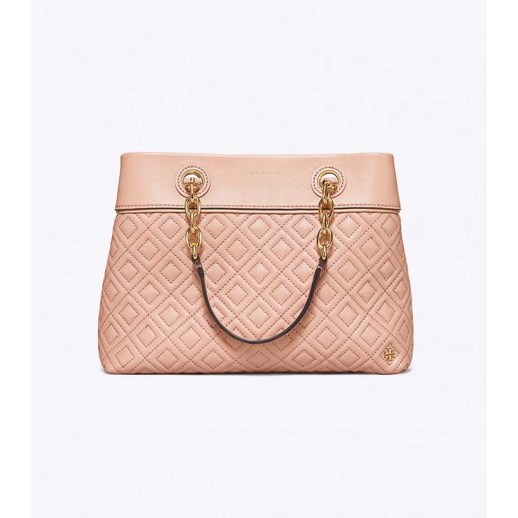 Tory Burch FLEMING SMALL TOTE Color: Shell Pink 