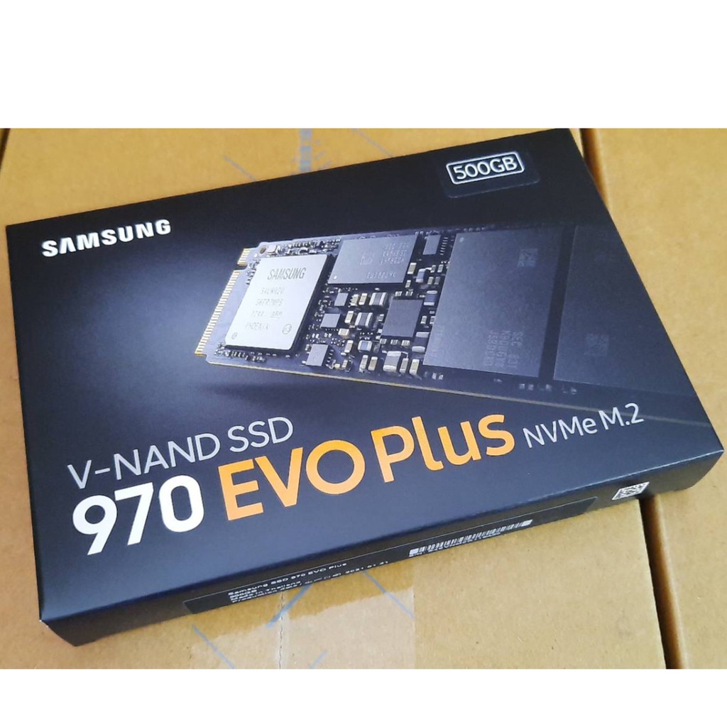 SSD Samsung 970 EVO Plus NVMe M.2 500GB (MZ-V7S500BW) ราคารวมภาษีมูลค่าเพิ่ม ประกัน 5 ปี sis