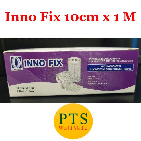 Inno Fix แผ่นปิดแผลเอนกประสงค์ 10 cm x 1 M (exp 11-2028)