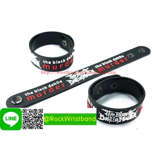 The Black Dahlia Murder ขายริสแบนด์  BMR346NA Wristband สายรัดข้อมือวงร็อค