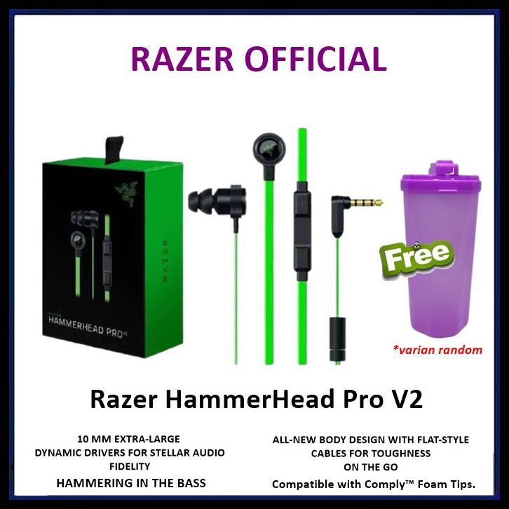 Razer Hammerhead Pro V2 ห ฟ งเกมม ง Rz04 3 812