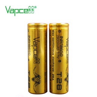 T28 Vapcell INR18650 2800mAh 3.7V 2ก้อน