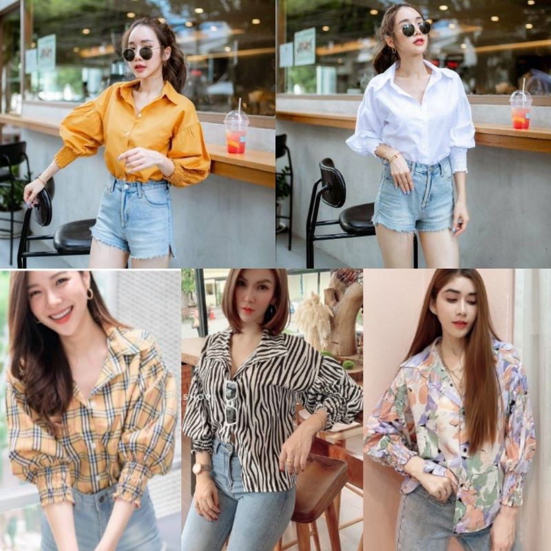 เสื้อเชิ้ตแขนพองแขนบอลลูน ถูกที่สุด พร้อมโปรโมชั่น ก.ย. 2023|Biggoเช็ค ...