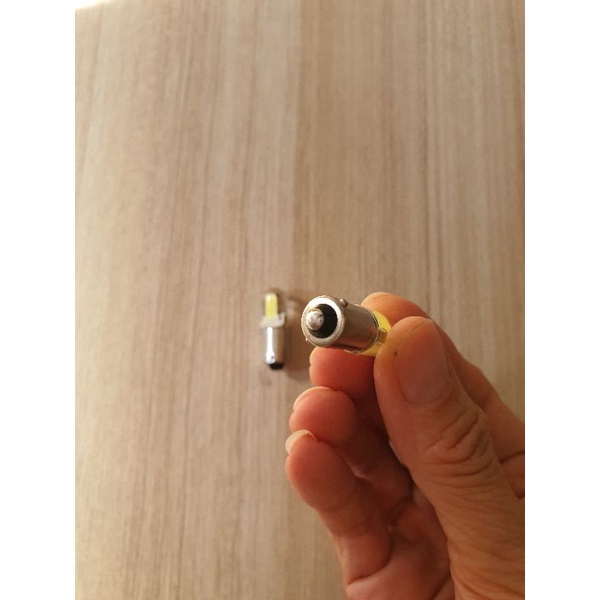 2หลอดLedBA9Sไฟหรี่ขั้วบิด เขี้ยวเล็กรุ่น2COBซิลิกาเจล 12Vแสงขาว สำหรับรถยนต์ - รูปที่ 7