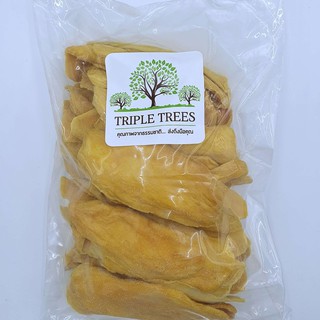 มะม่วงอบแห้งแบบสไลด์ สูตรน้ำตาลน้อย เกรด A เกรดส่งออก  By Triple Trees