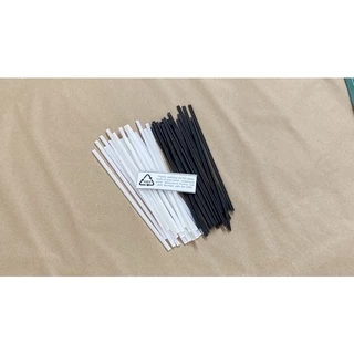 ลวดเชื่อมพลาสติก ABS สีขาว/ดำเส้นคู่ขนาด200*5*2.5mm(ABS welding wireThere are 2 colors)