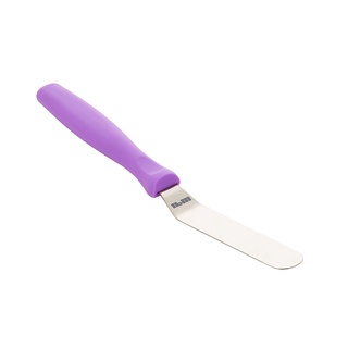 IBILI 73791xที่ปาดเค้กงอสแตนเลสม่วงANGLED SPATULA มีส่งฟรี นำเข้าจากสเปน ปลอดภัยมาตรฐานยุโรป มีรับประกัน 2 ปี