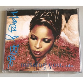 ซีดีซิงเกิ้ล ลิขสิทธิ์ มือ 2 สภาพดี...199 บาท “Mary J. Blige” ซิงเกิ้ล "Missing You” *แผ่นหายาก Made in UK*