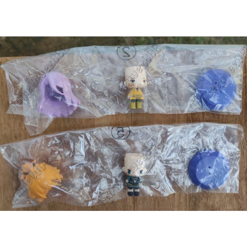 Super Cute NEW Anime TOUKEN RANBU - ONLINE - HACHISUKA & URASHIMA KOOTTSU - Koedarize 23 Figure Seri