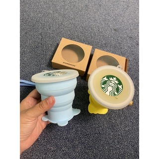 แก้วซิลิโคนพับได้ Starbucks แท้ 💯