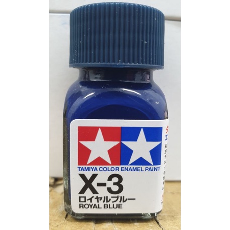 TAMIYA COLOR ENAMEL PAINT (10ml) X-3 ROYAL BLUE
