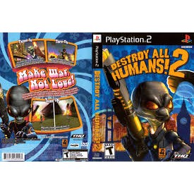 เกมส์ Destroy All Humans 2  (PS2) สำหรับเครื่องที่แปลงระบบแล้วเท่านั้น