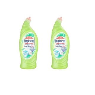 น้ำยาทำความสะอาดโถสุขภัณฑ์ กลิ่น Forest Fresh Magiclean For Toilet 650 มล. (เขียว) x 2 ขวด