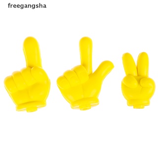 [FREG] Cute Victory Finger Car Antenna Topper Eva Decorative Car Topper Balls FDH