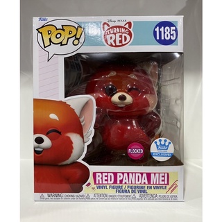 Funko Pop Red Panda Mei ขนาด 6 นิ้ว Disney Turning Red Flocked ตัวขน  Exclusive 1185